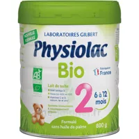 Physiolac Bio 2 Lait Pdre B/800g à Eysines