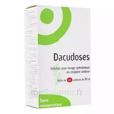 Dacudoses Solution Pour Lavement Ophtalmologique 24unid/10ml à Eysines