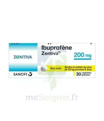 Ibuprofene Zentiva 200 Mg, Comprimé Pelliculé à Eysines