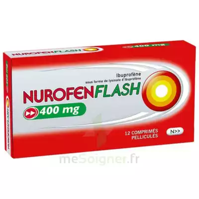 Nurofenflash 400 Mg Comprimés Pelliculés Plq/12 à Eysines