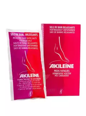 Akileine Soins Rouges Sels De Bain DÉlassant 2sach/150g à Eysines