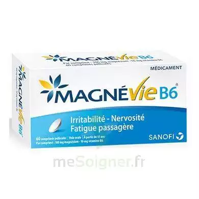 Magnevie B6 100 Mg/10 Mg Comprimés Pelliculés Plaq/60 à Eysines