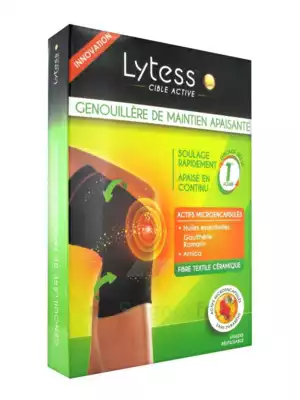 Lytess - Genouillère Maintien Apaisant Noir T3 à Eysines