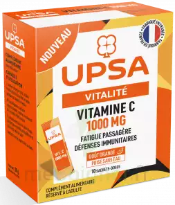 Upsa Vitamine C 1000 Poudre 10 Sachets à Eysines